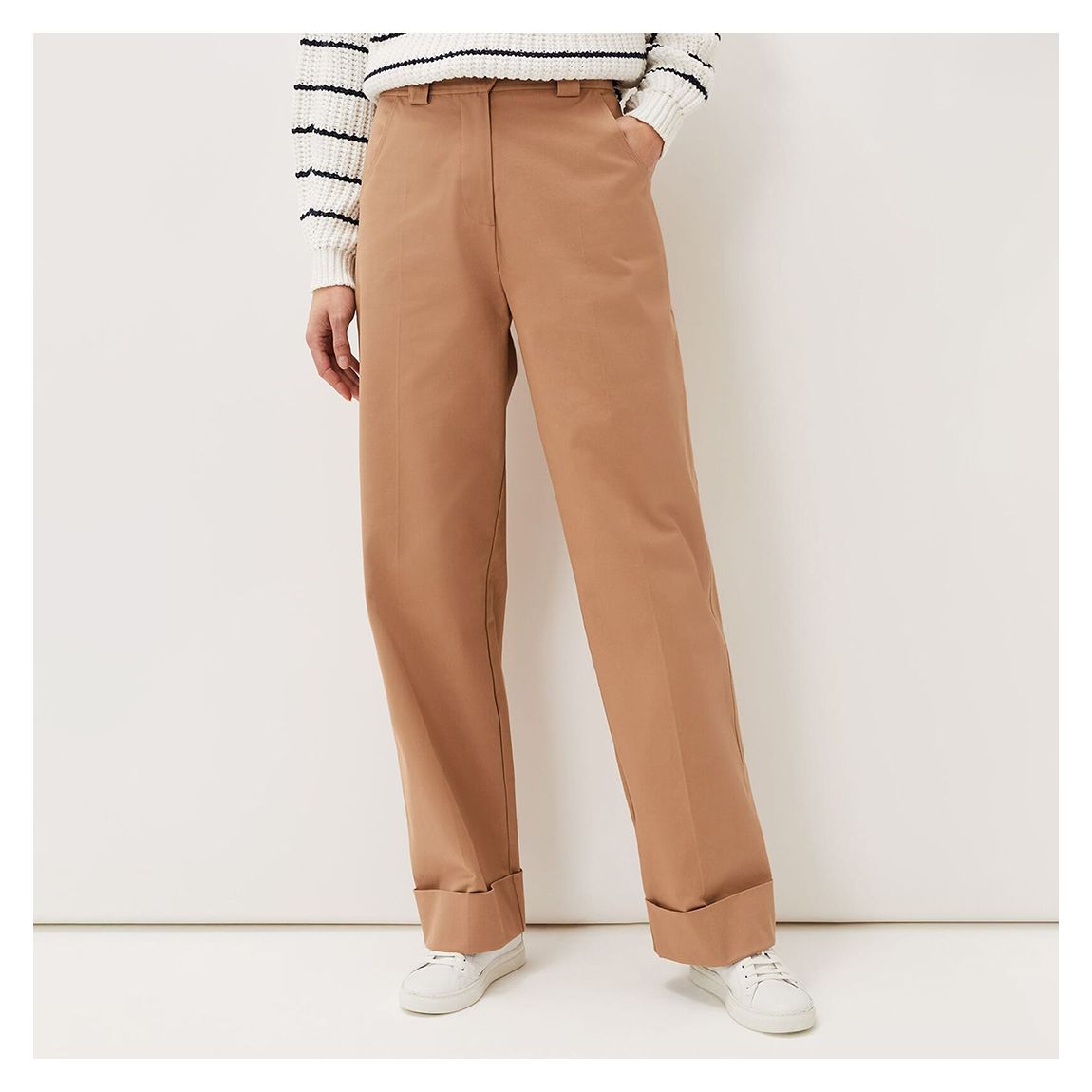 Camel Faya Wide Leg Trousers main product photo