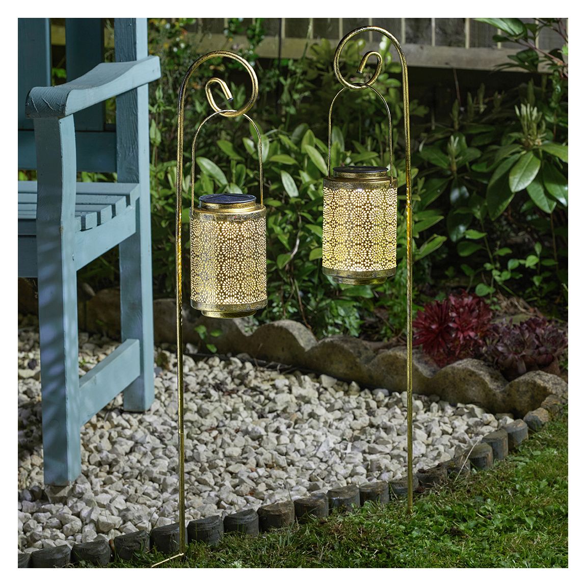 Set of 2 Rabat Solar Lanterns main product photo