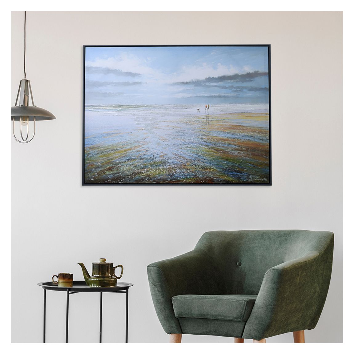 A Bright Day 60x80cm Framed Canvas With Gel Resin main product photo