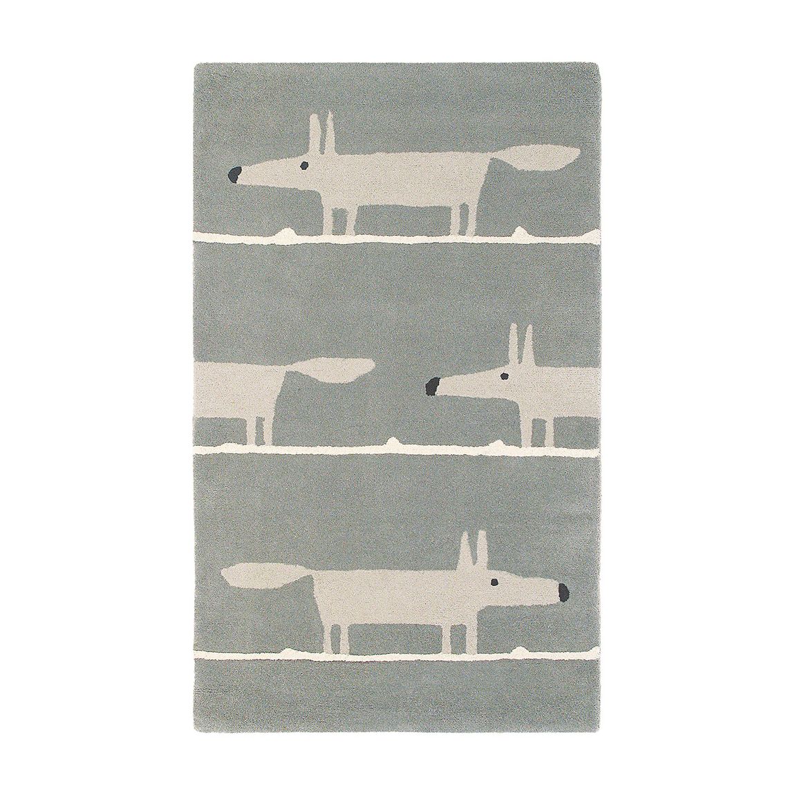Mr-Fox 120x180cm Rug, Silver main product photo