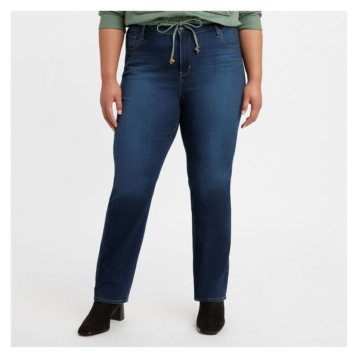 Dark Blue 724™ Straight Stretch Jeans main product photo
