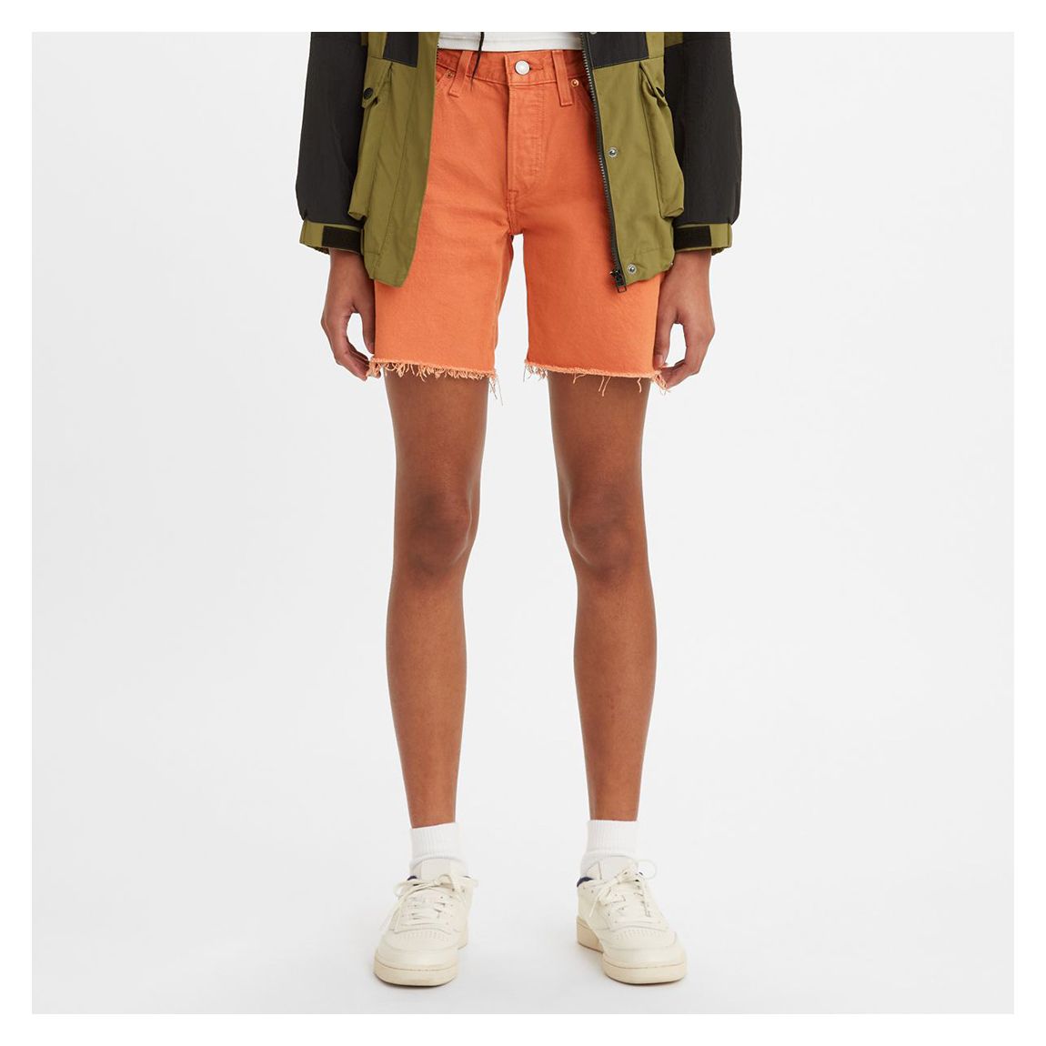 Orange 501® 90S Denim Shorts main product photo
