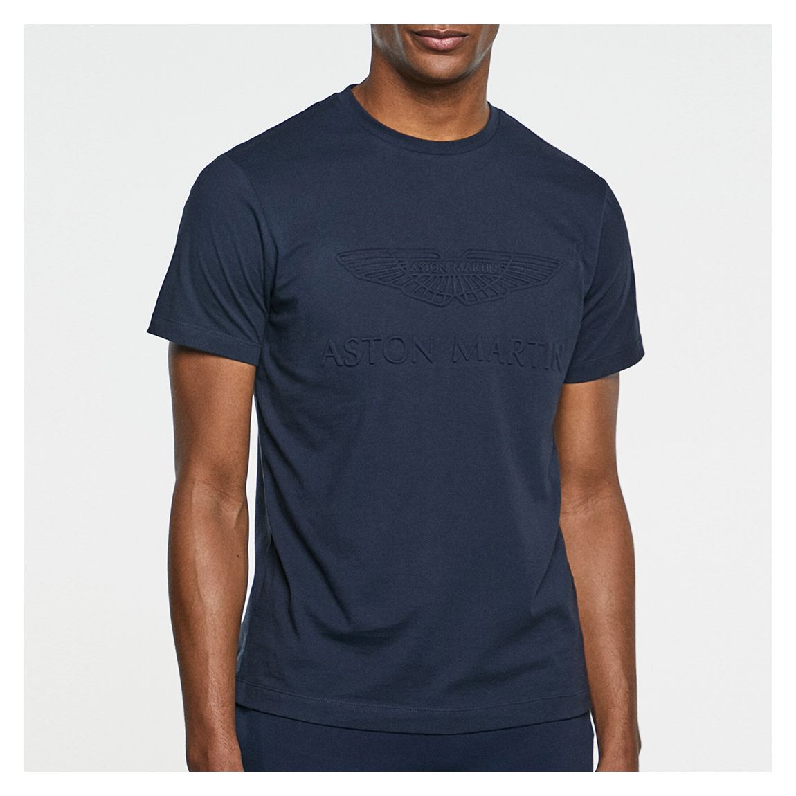 Navy AMR Cotton T-Shirt main product photo