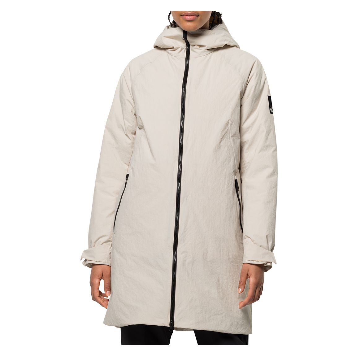 White Pergamon Down Parka main product photo