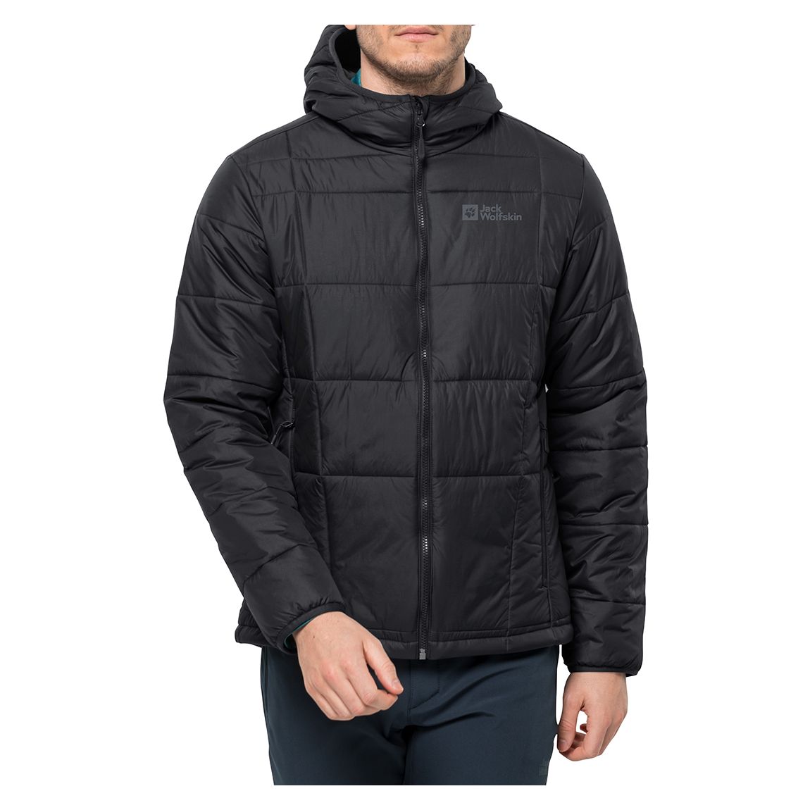 Black Bergland Insulated Hiking Jacket main product photo