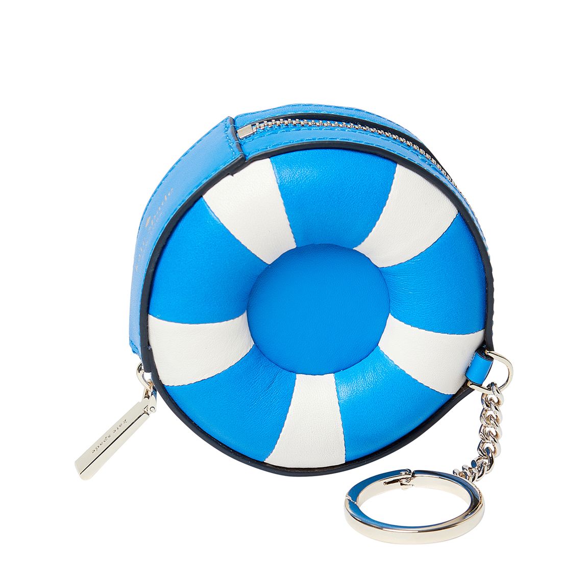 Blue Multicolour Pool Float Coin Keyring main product photo