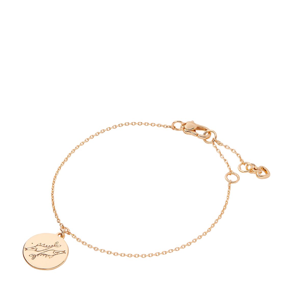 Gold In The Stars Pisces Bracelet main product photo