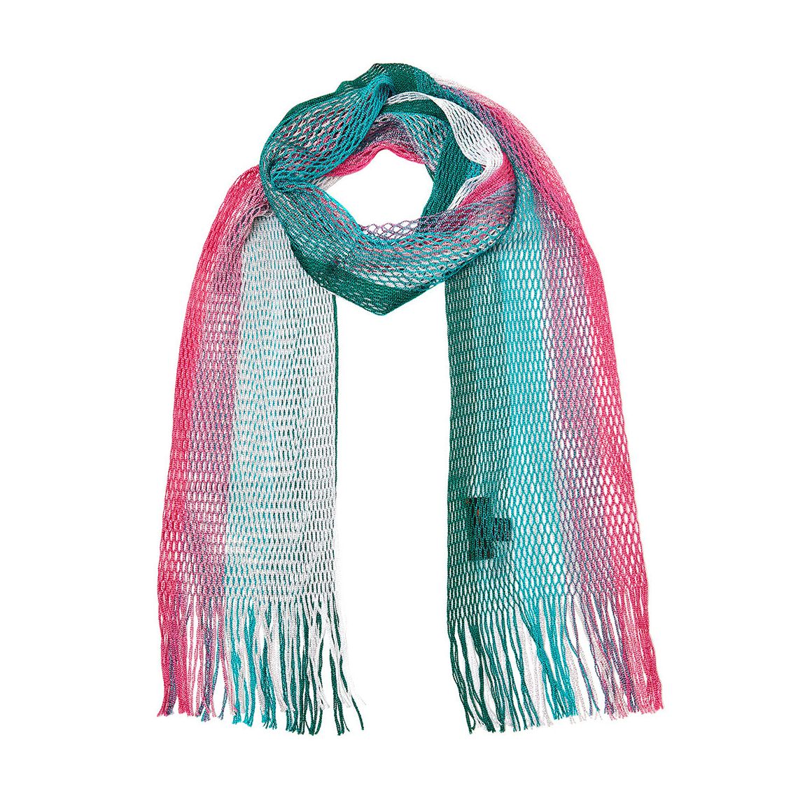 Multicoloured Vertical Striped Scarf main product photo