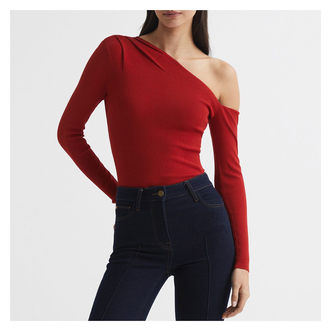 Red Lucy Off Shoulder Jumper main product photo