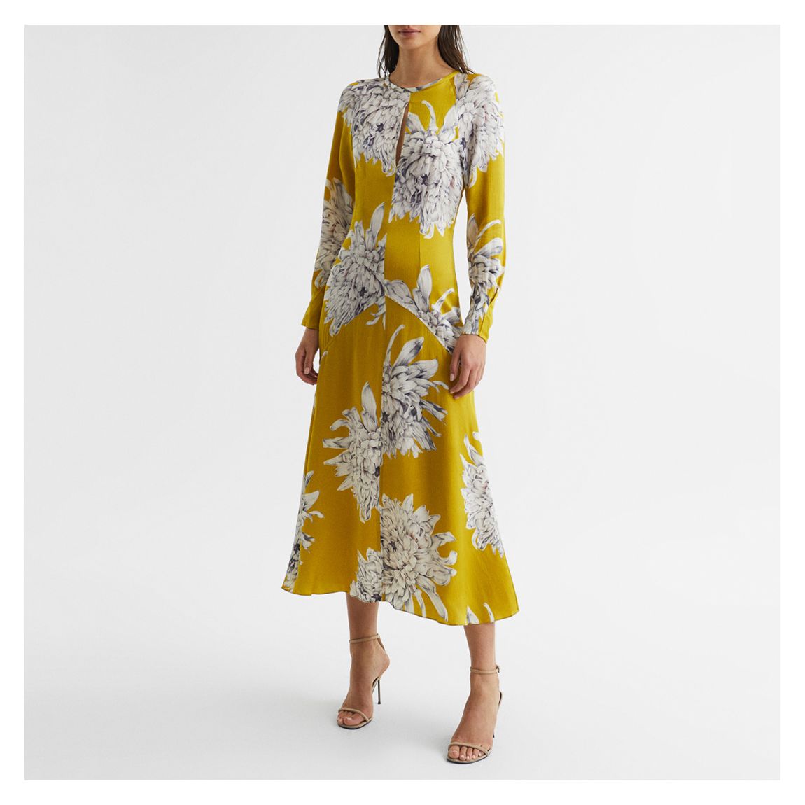 Floral Print Mani Midi Dress main product photo