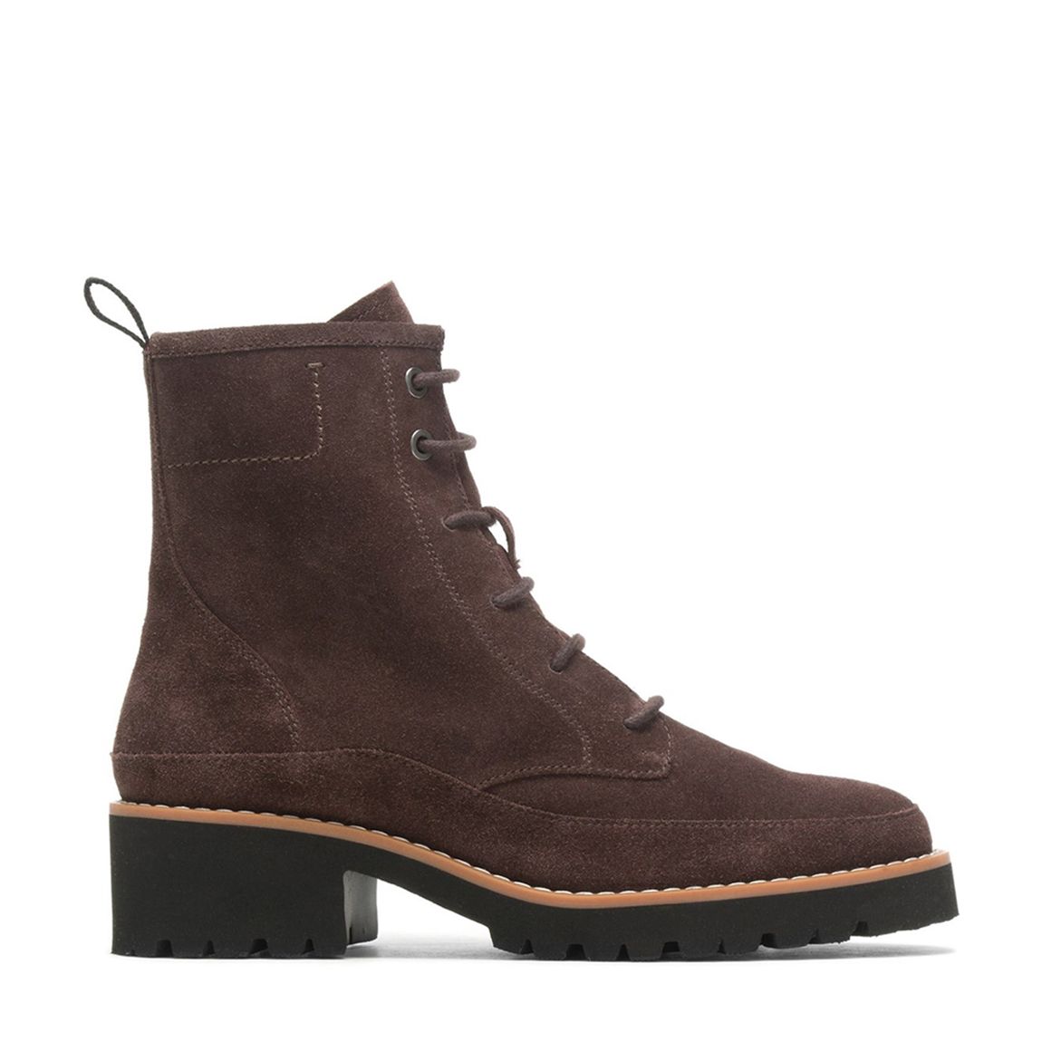 Women's Brown Amelia Lace Boot main product photo