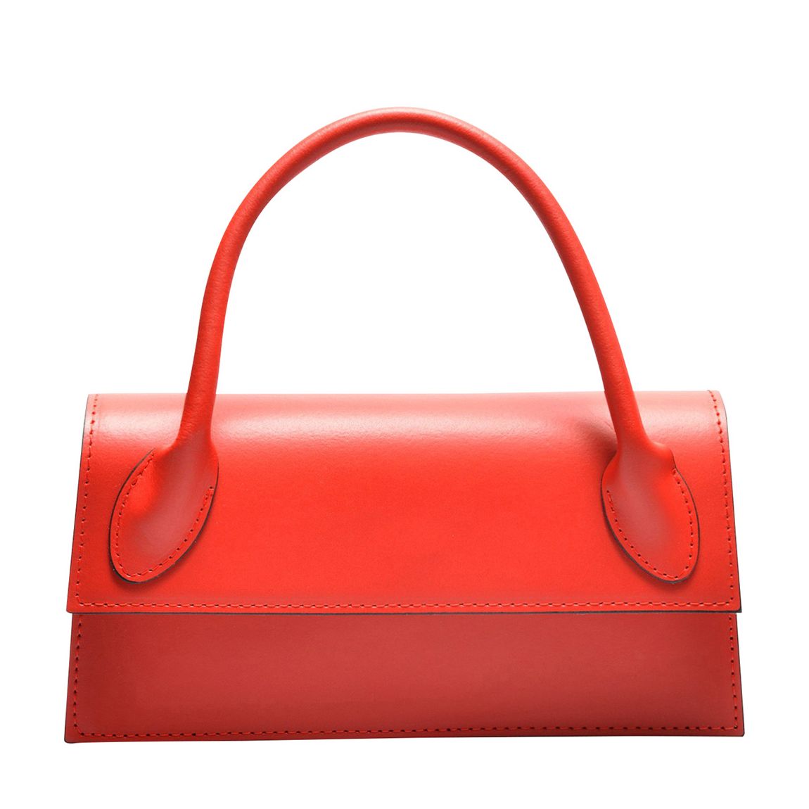 Red Leather Crossbody Bag main product photo