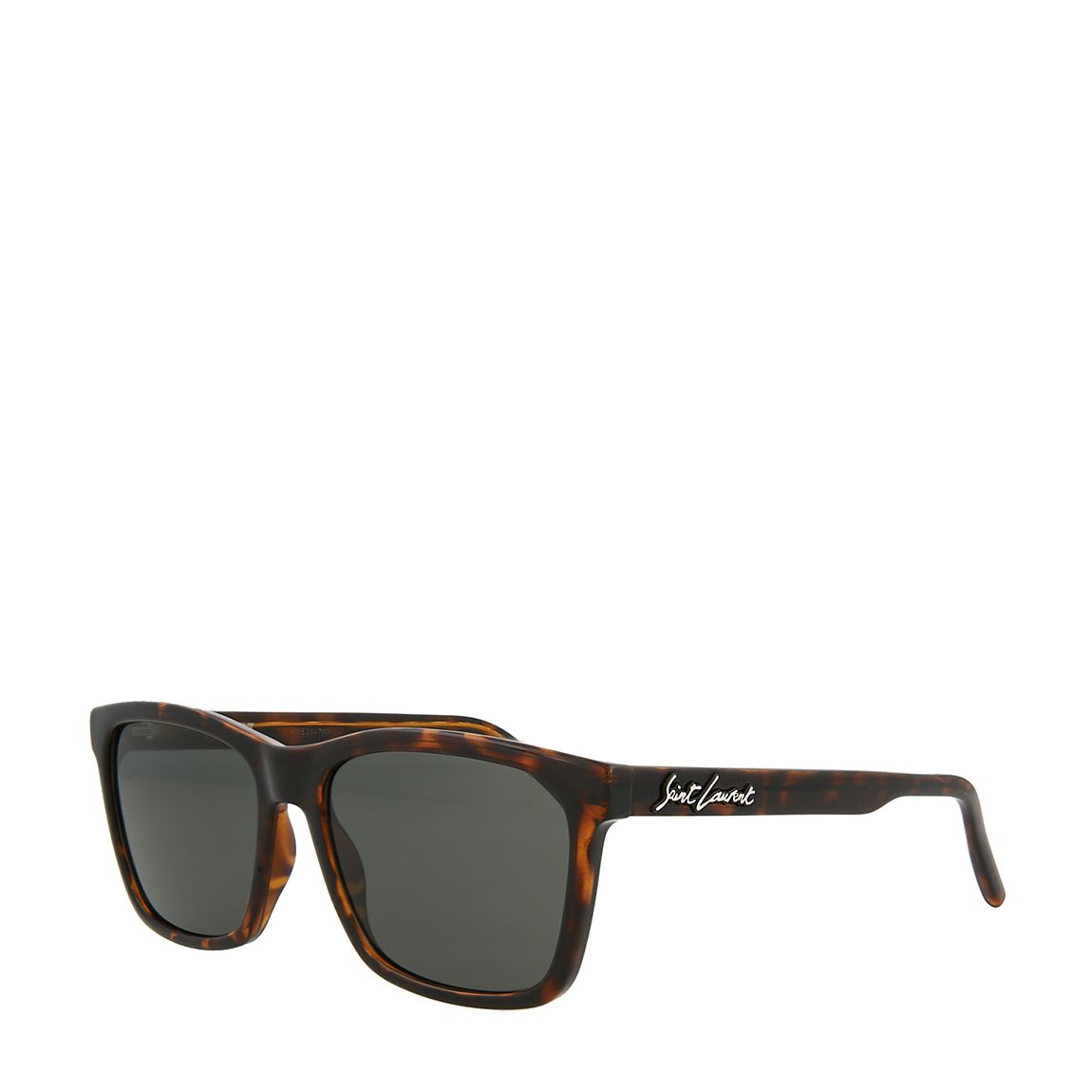Men's Black/Grey Havana Saint Laurent 56mm main product photo