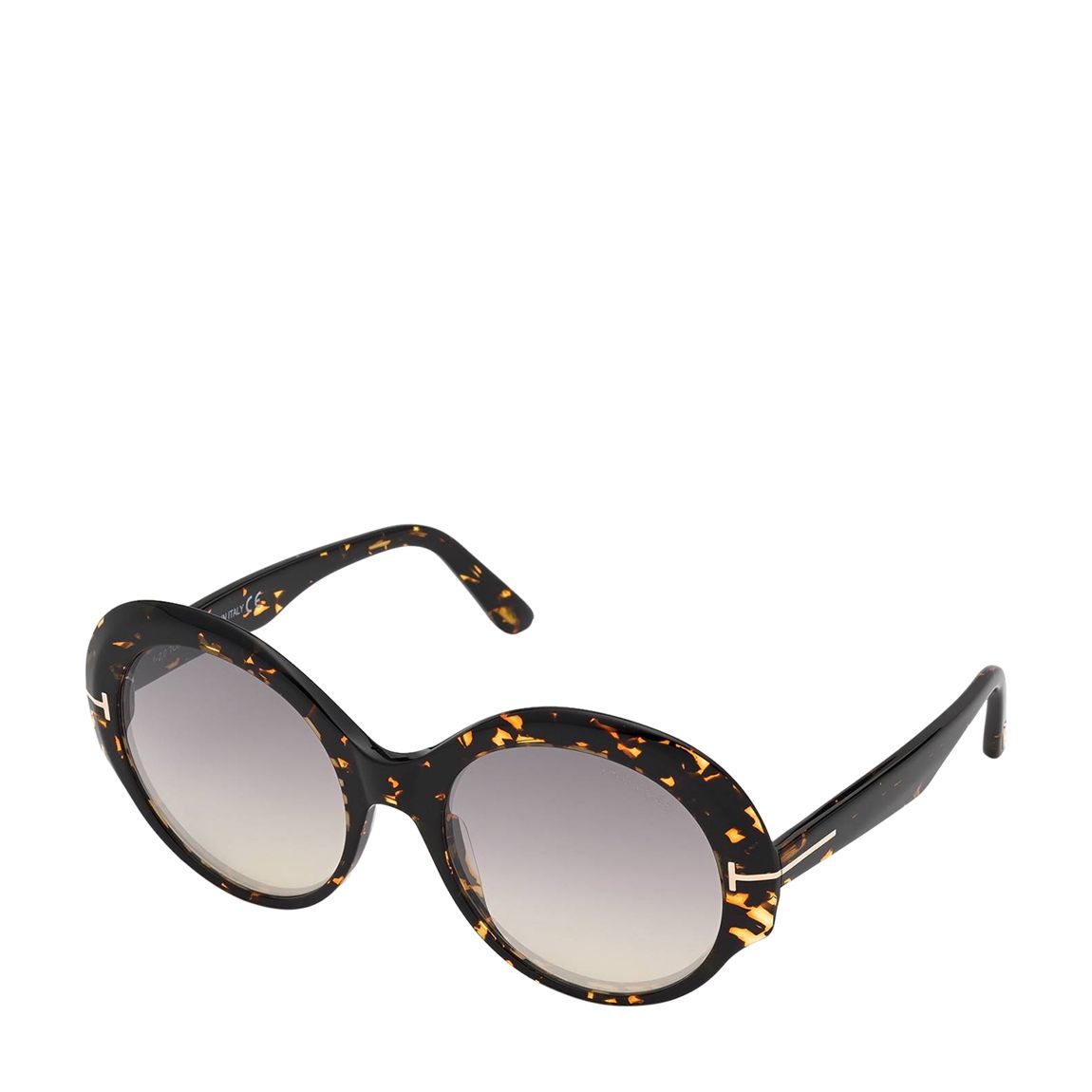 Women's Dark Havana Brown Ginger Tom Ford Sunglasses 58mm main product photo