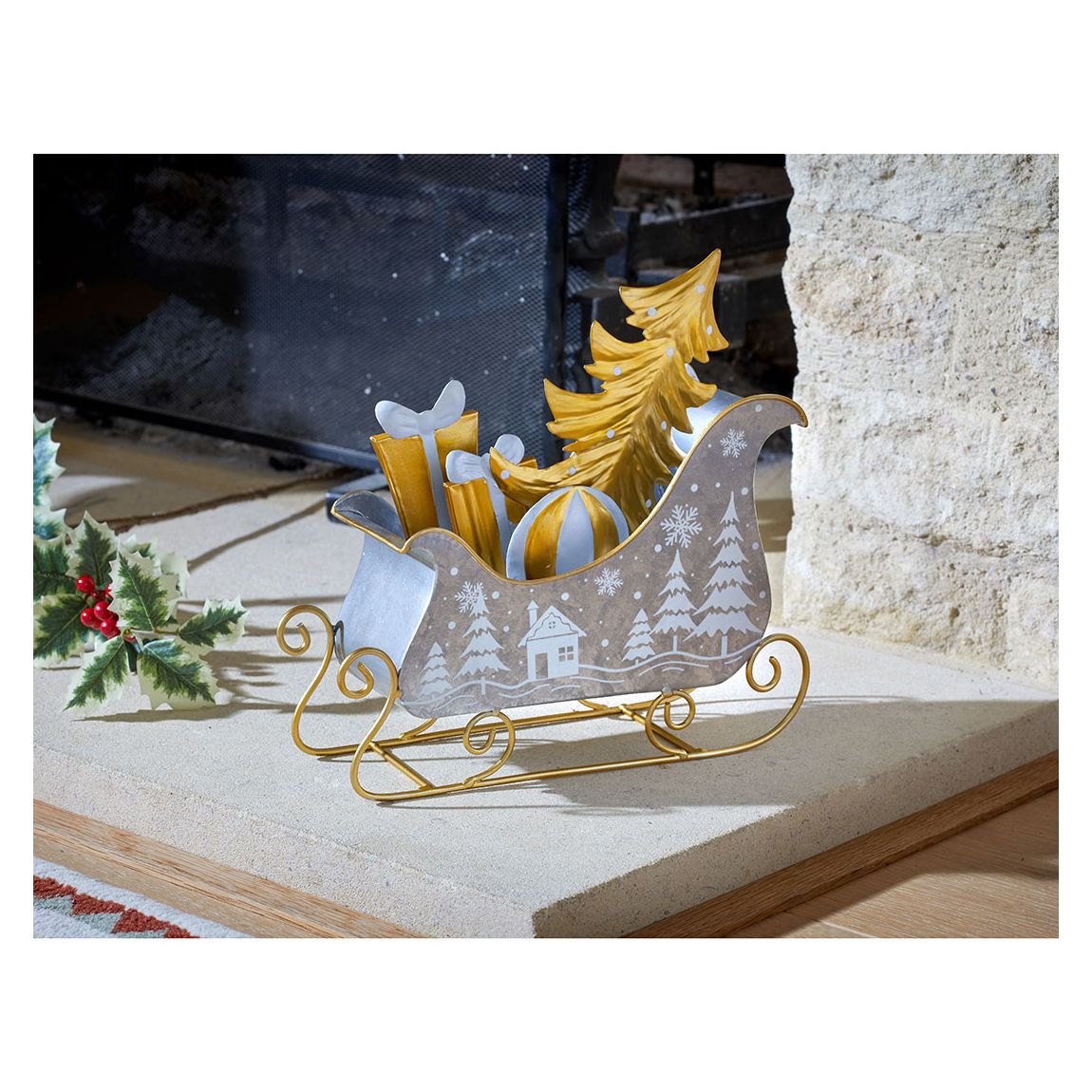 Santa's Sleigh, Silver main product photo