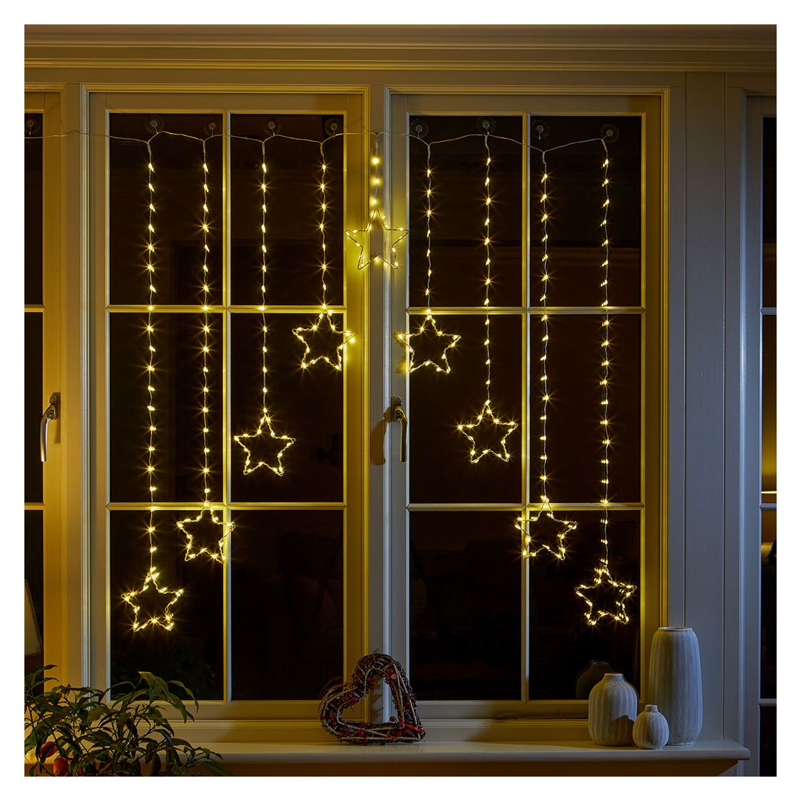 Star Curtain Lights, Warm White main product photo
