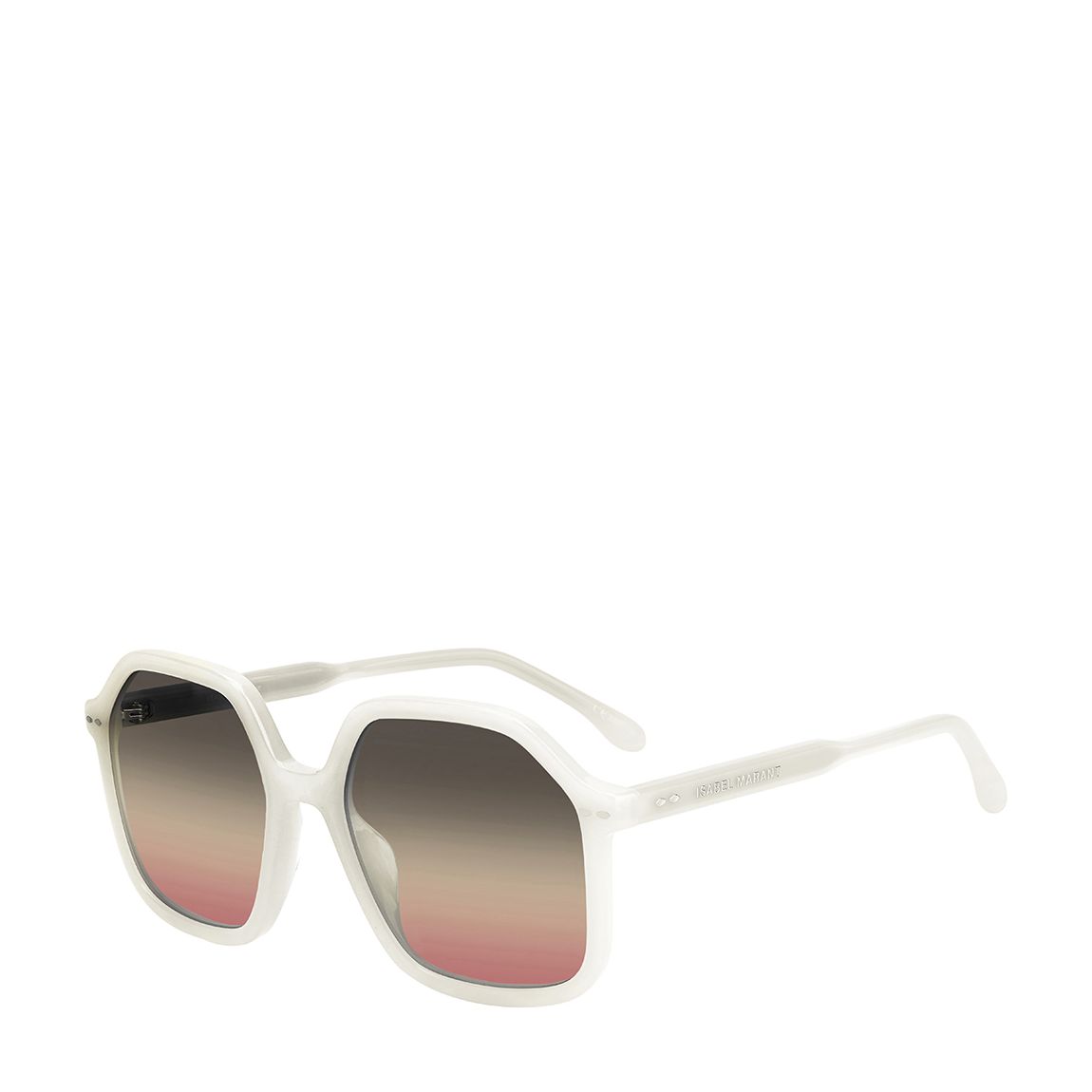 Grey Brown Double Shaded IM 0049/G/S Geometric Sunglasses main product photo