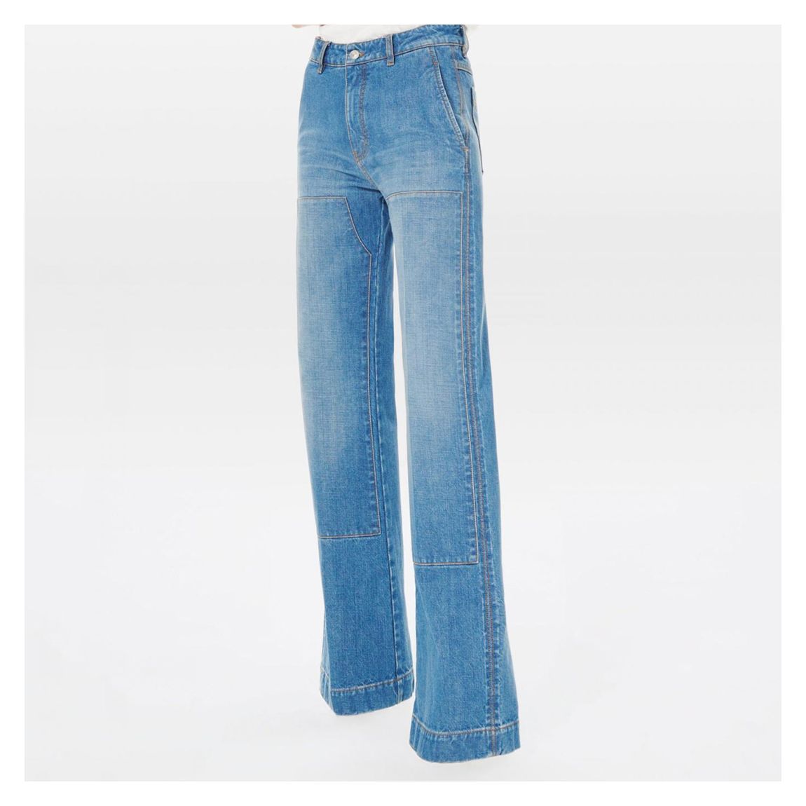 Blue Serge Cotton Jeans main product photo