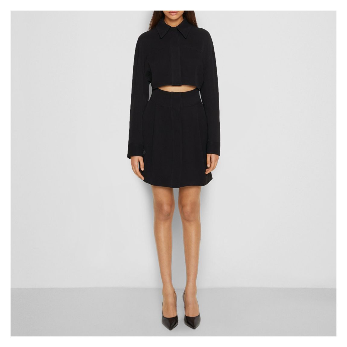Black Cut Out Mini Dress main product photo