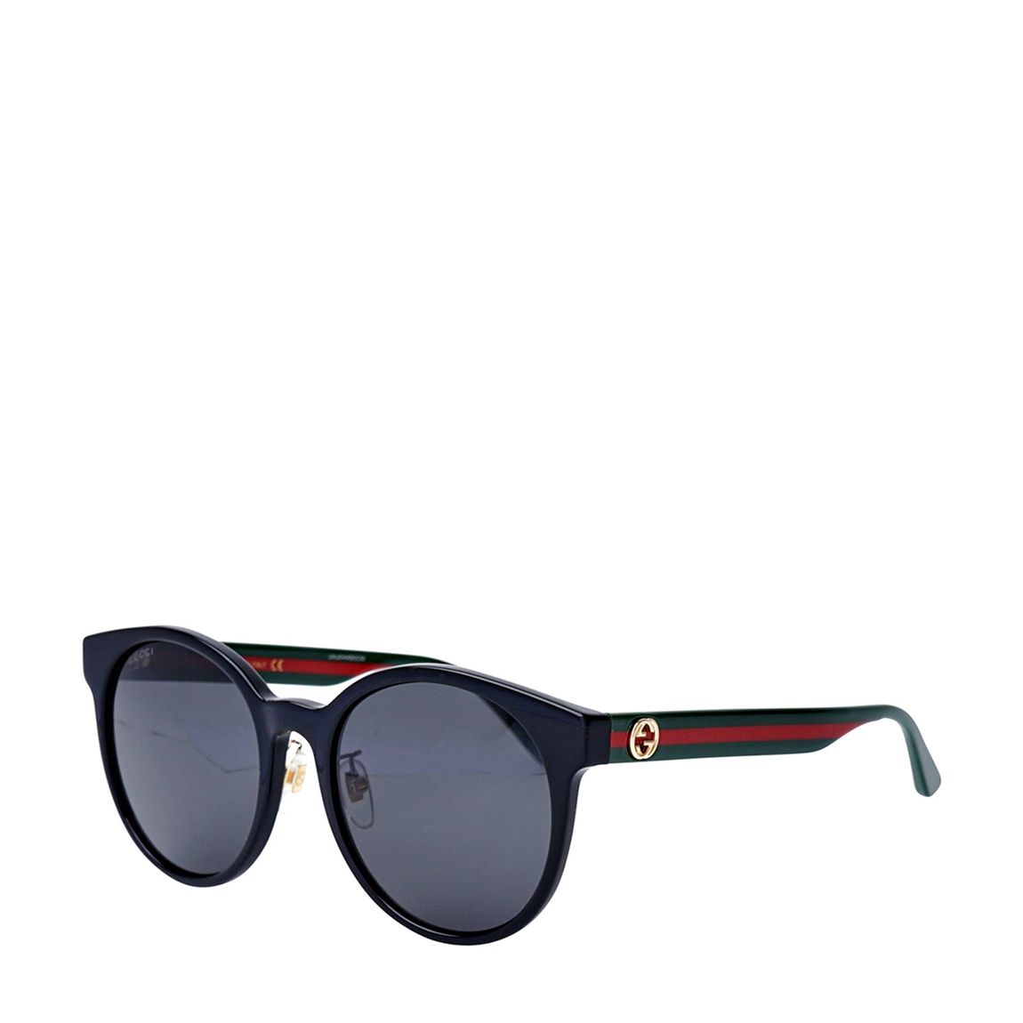 Women's Black Gucci Sunglasses 55mm main product photo