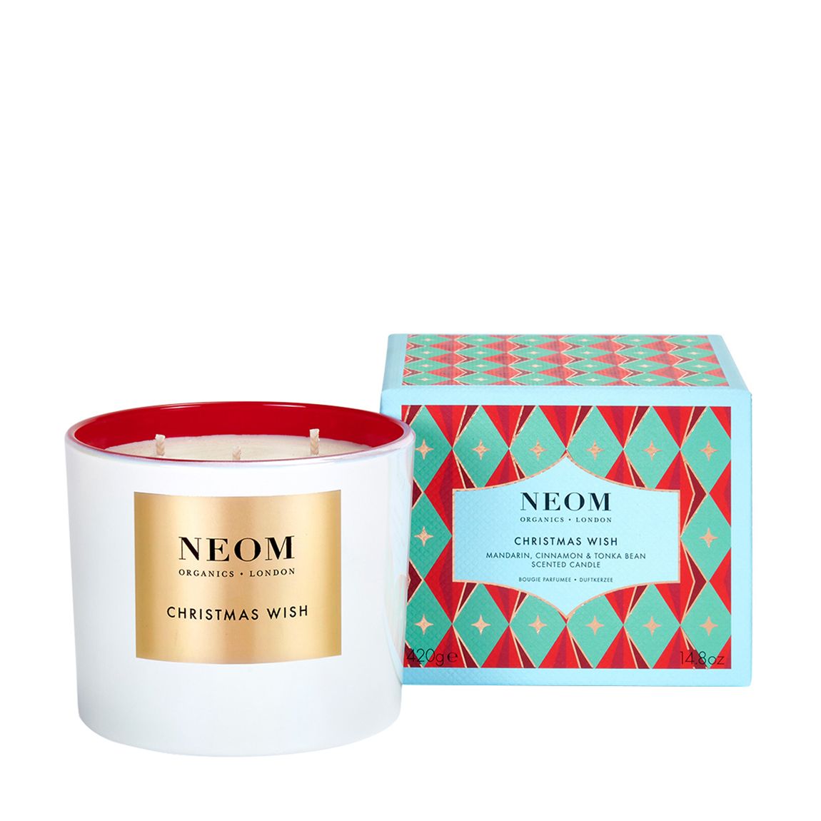 Christmas Wish 3 Wick Candle main product photo