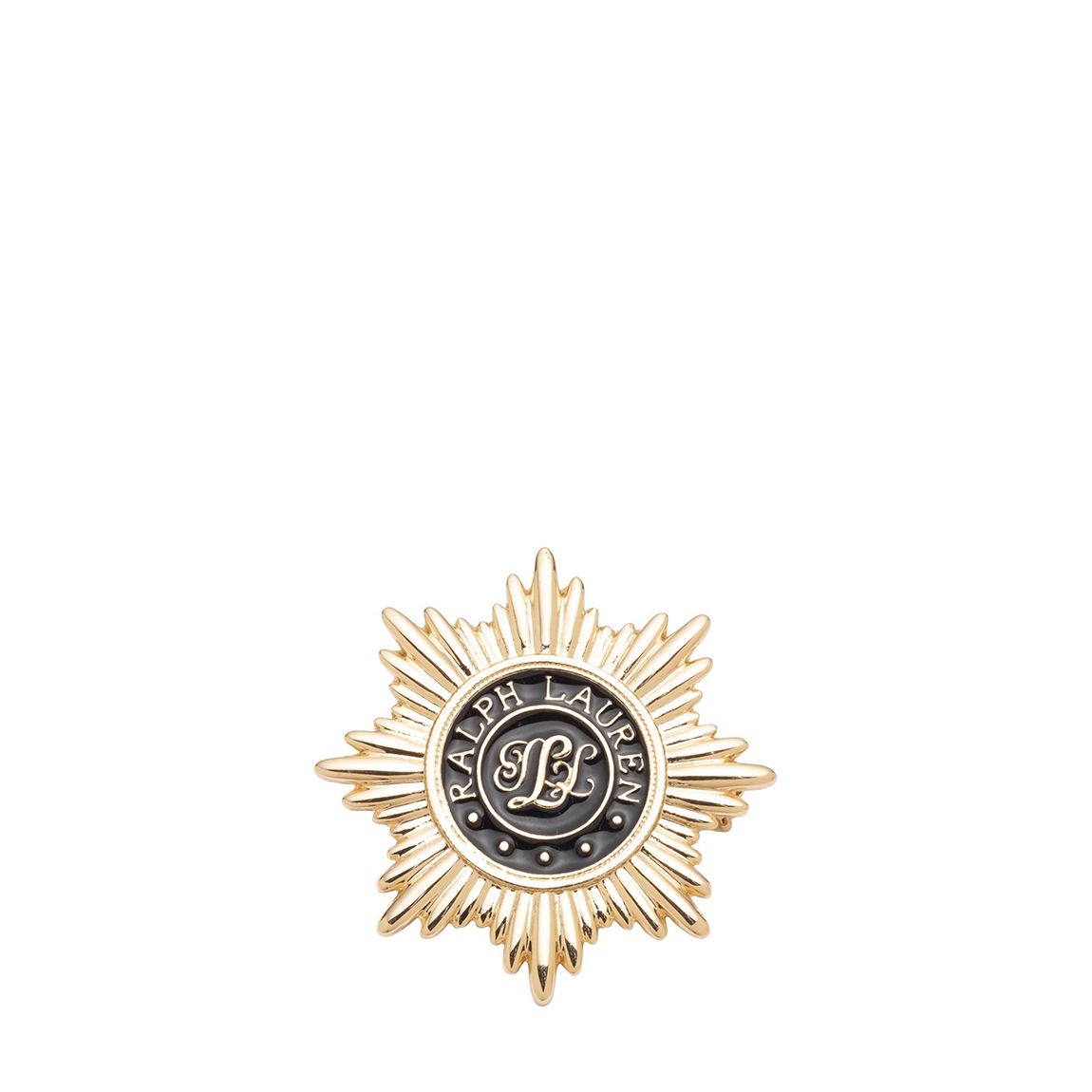 Gold Black Logo Pin main product photo