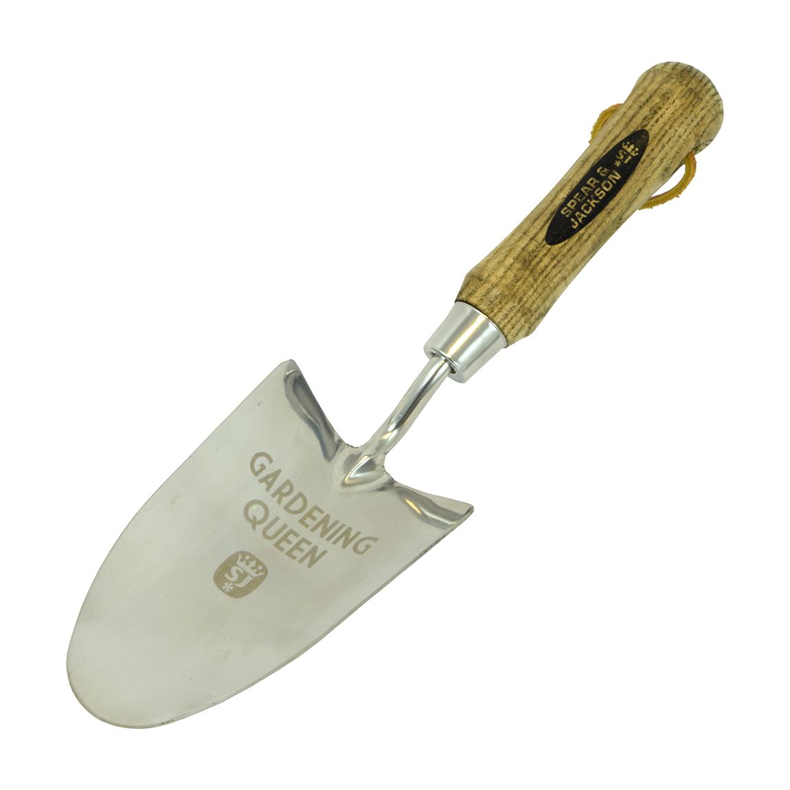 Etched Gardening Queen Trowel main product photo