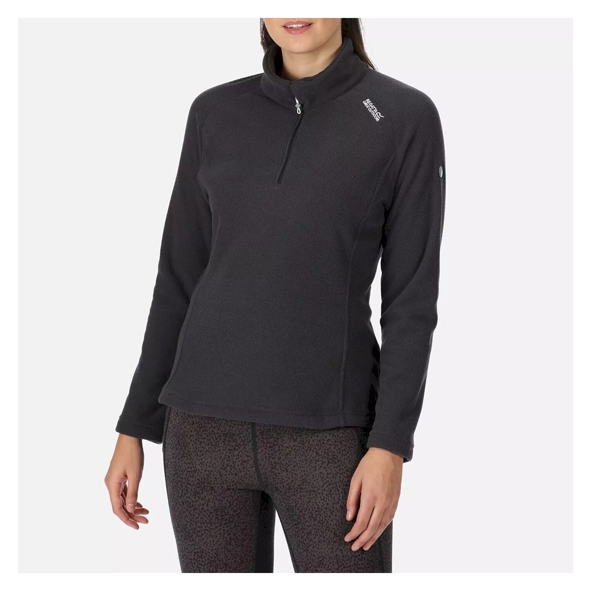 Grey Half Zip Fleece main product photo