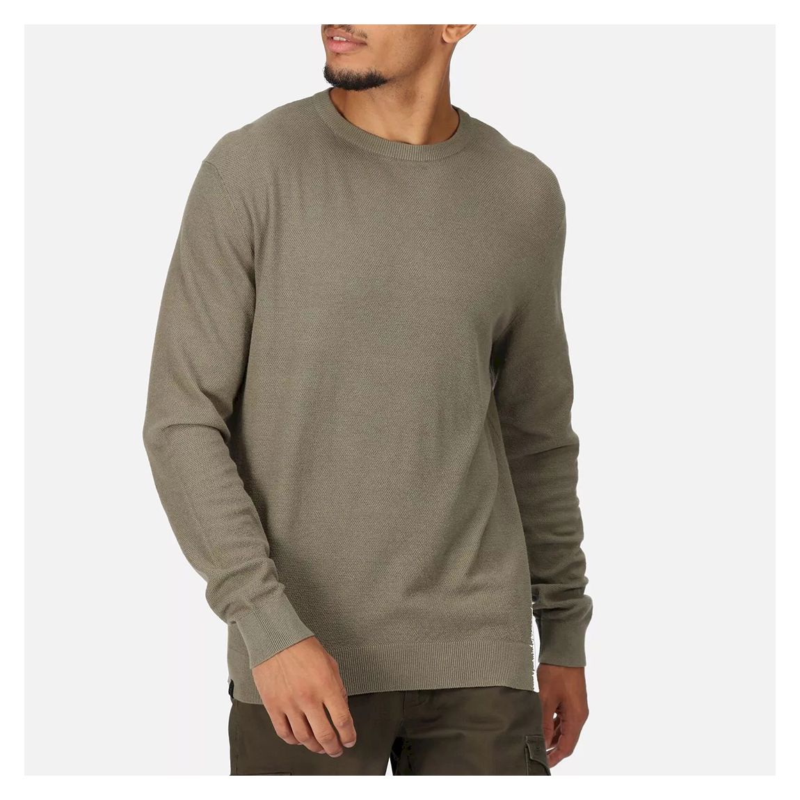 Khaki Cotton Sweatshirt main product photo