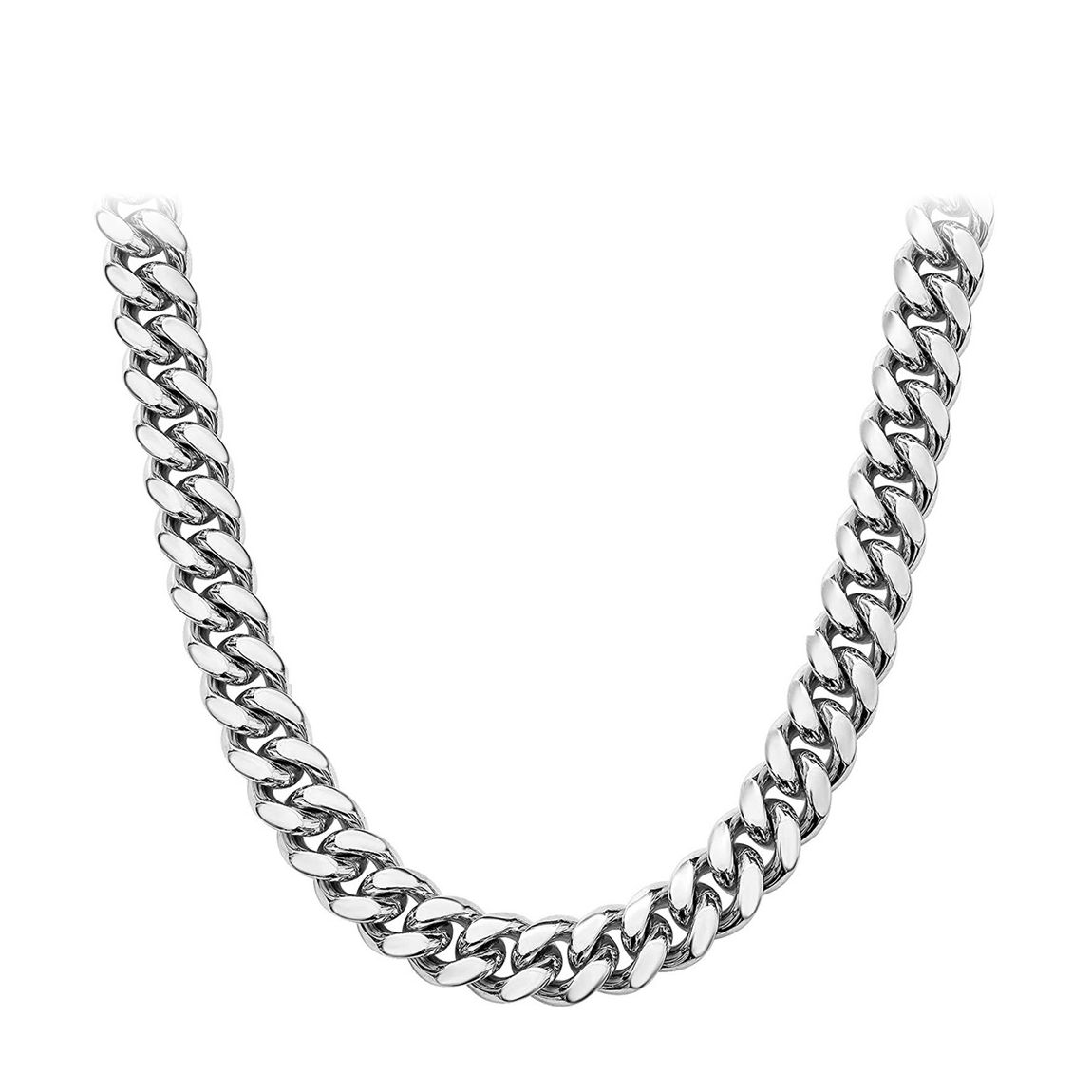 Silver Chain Link Necklace main product photo
