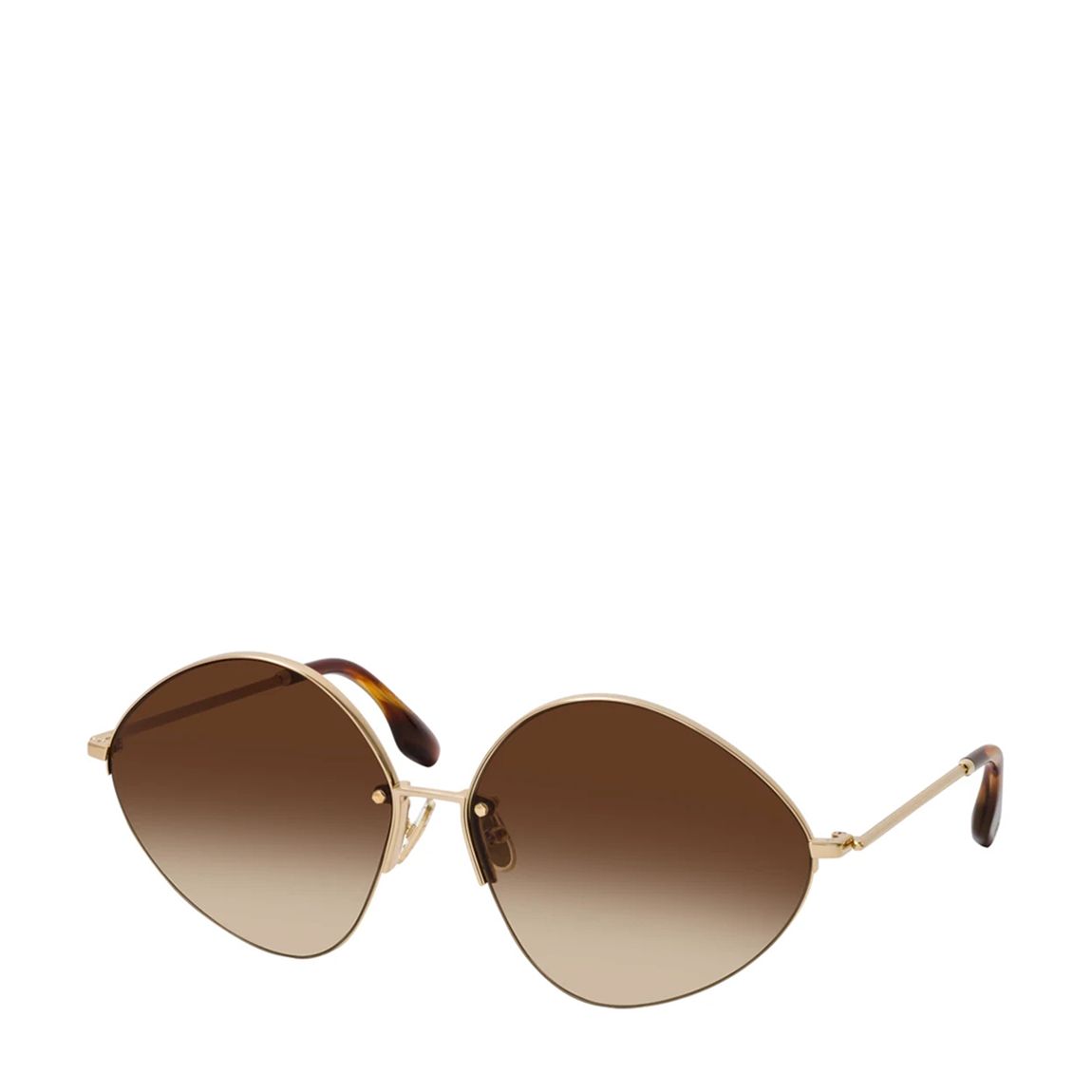 Gold Victoria Beckham Sunglasses 59mm main product photo