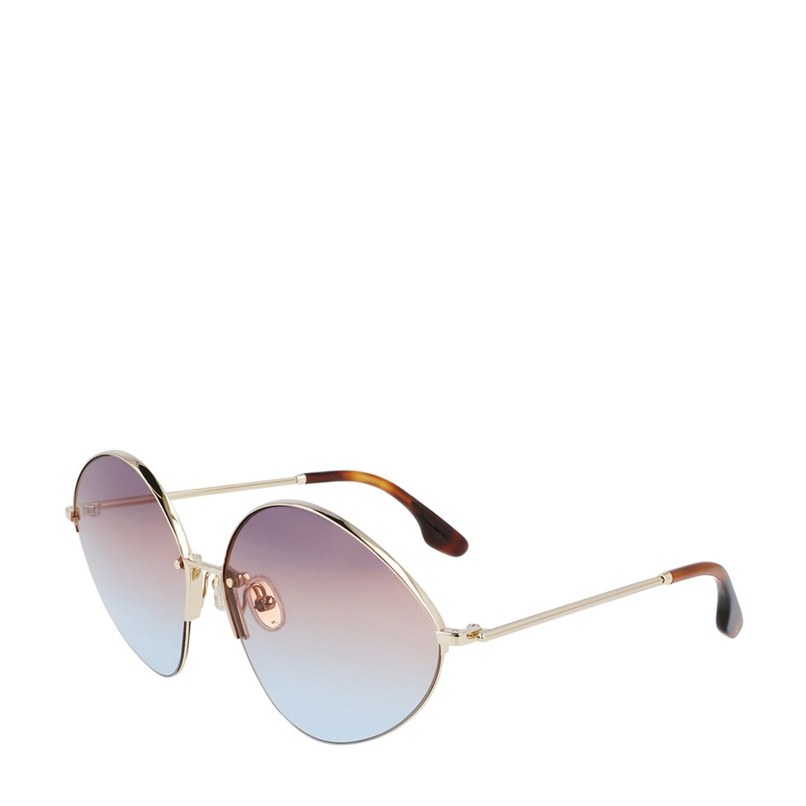 Victoria Beckham Women's Sunglasses VB220S Gold/Purple Lens main product photo