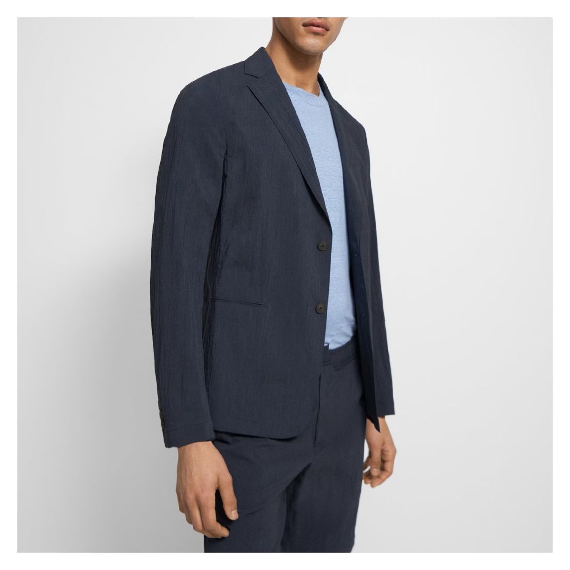 Navy Clinton Single Breasted Blazer main product photo