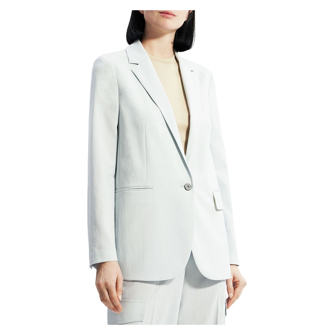 Pale Blue Casual Blazer main product photo