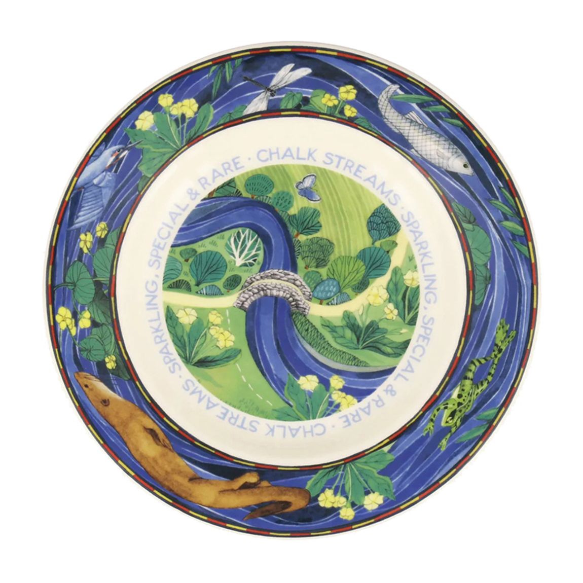 Chalk Streams 8 1/2 Inch Plate main product photo