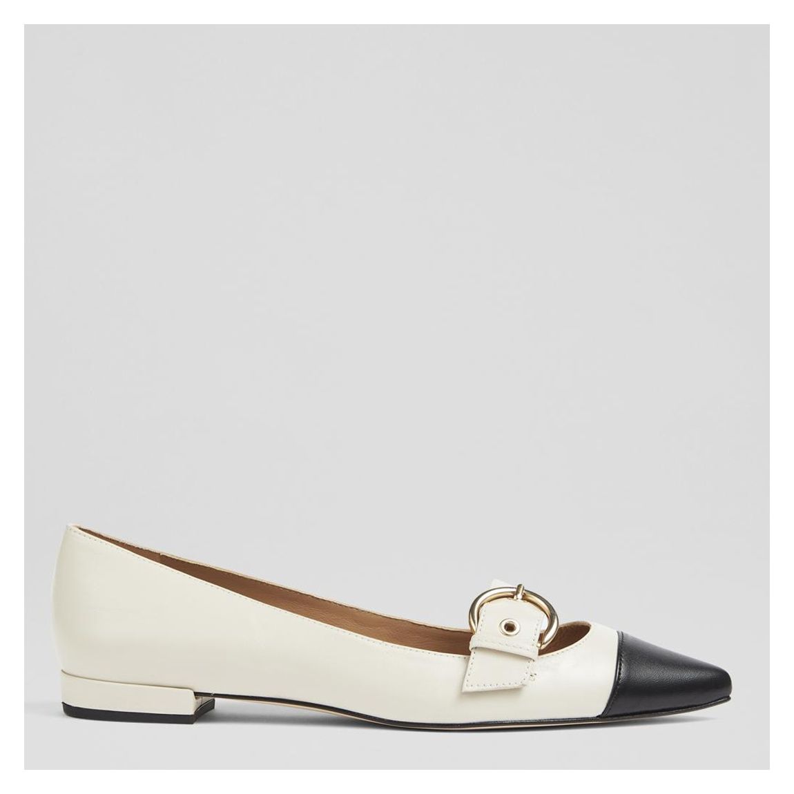 Ecru Milly Flats main product photo