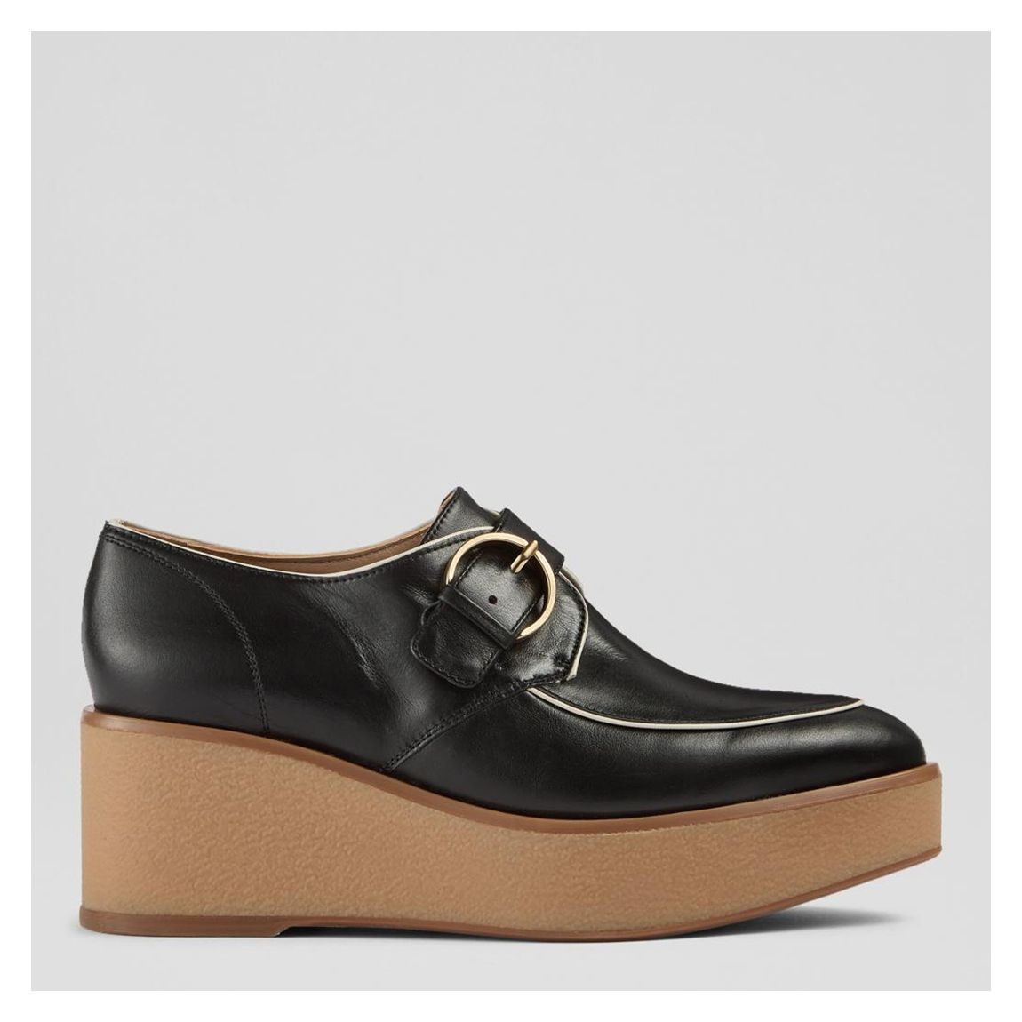 Black Drew Platform Shoes main product photo