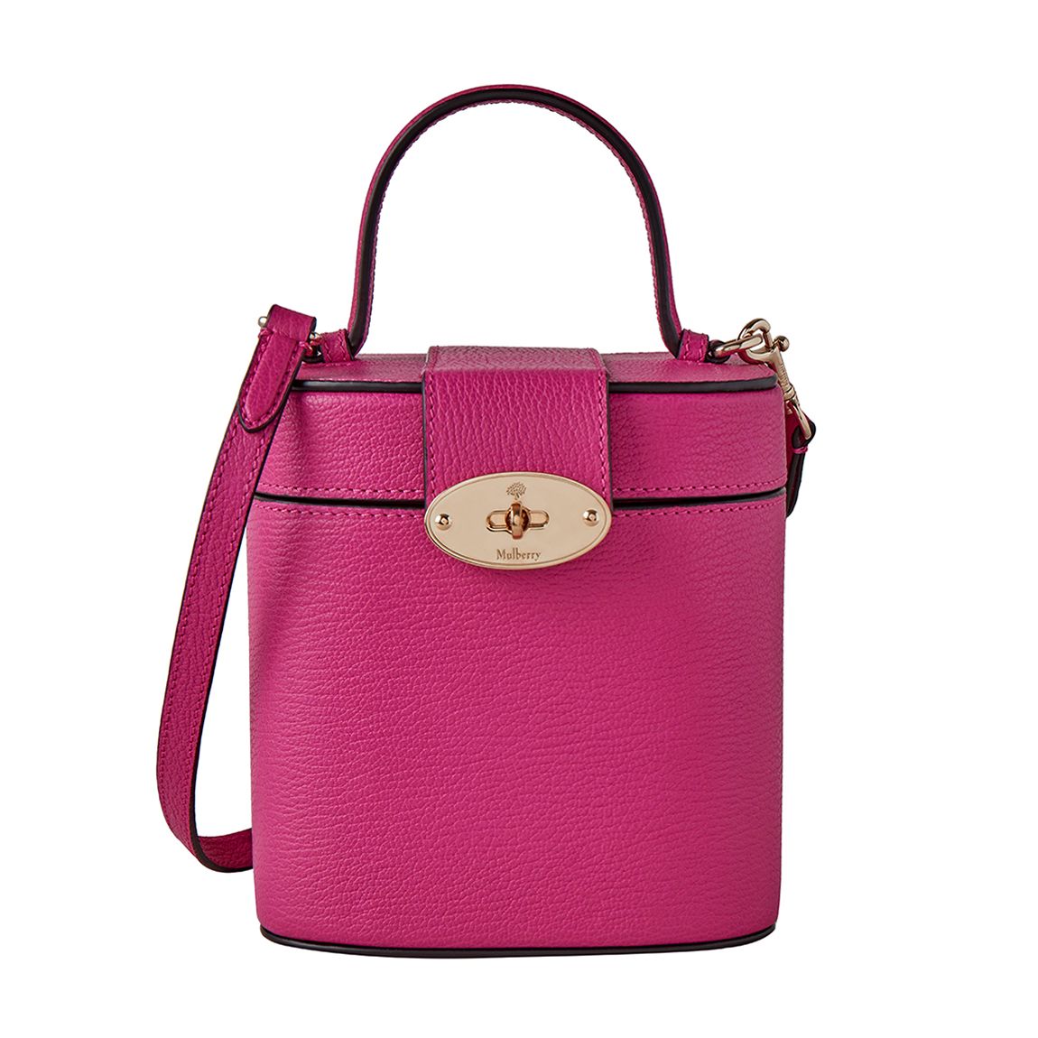 Mulberry Pink Small Classic Grain Leather Vanity Case main product photo