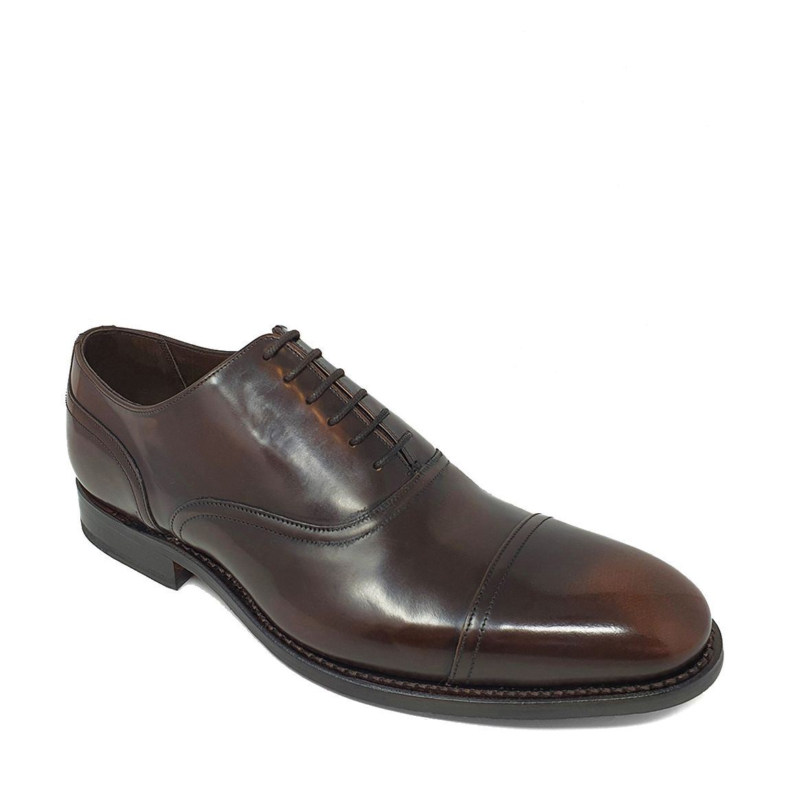 Brown High Shine Pullman 2 Oxford Shoes main product photo