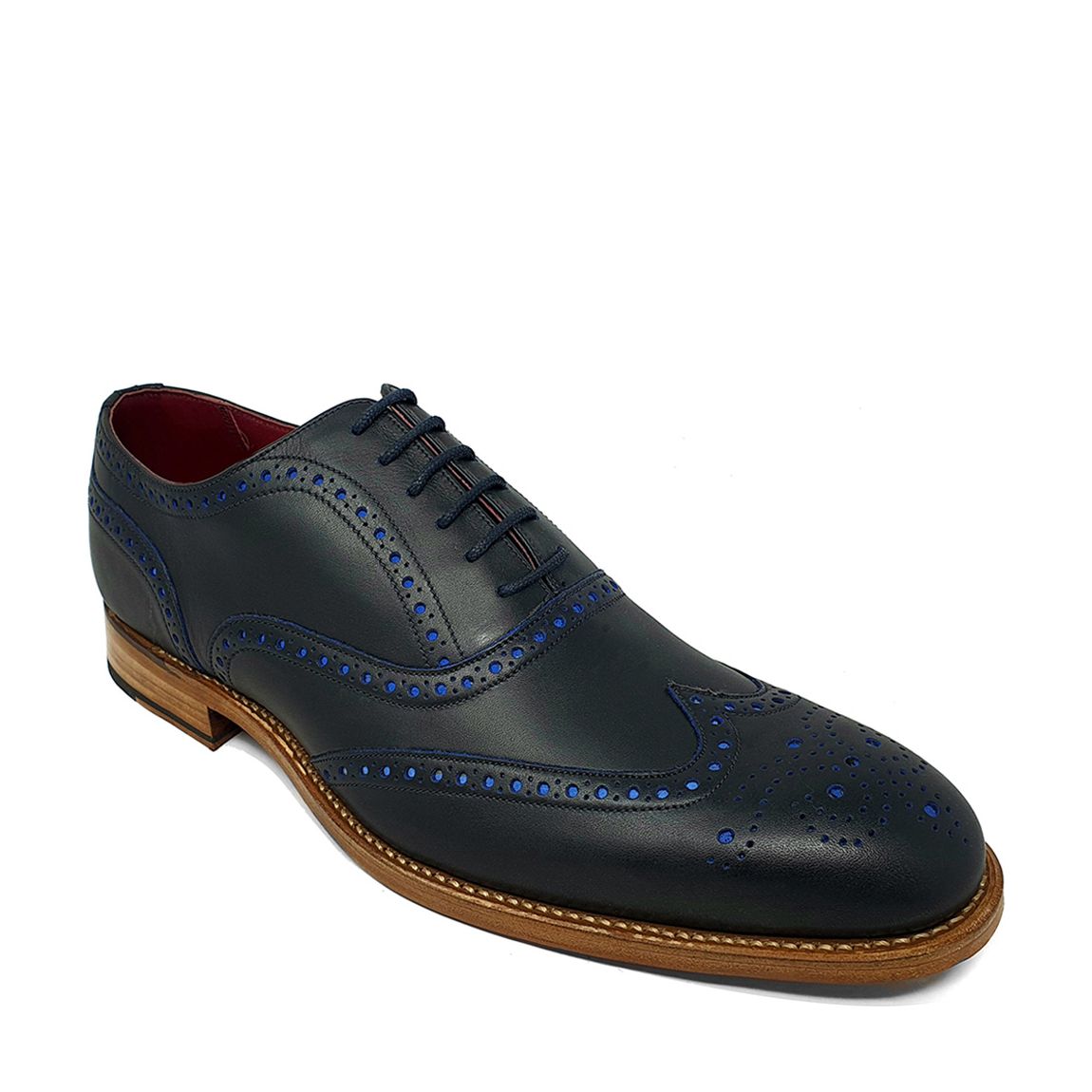 Navy Calf Brando 2 Oxford Shoe main product photo