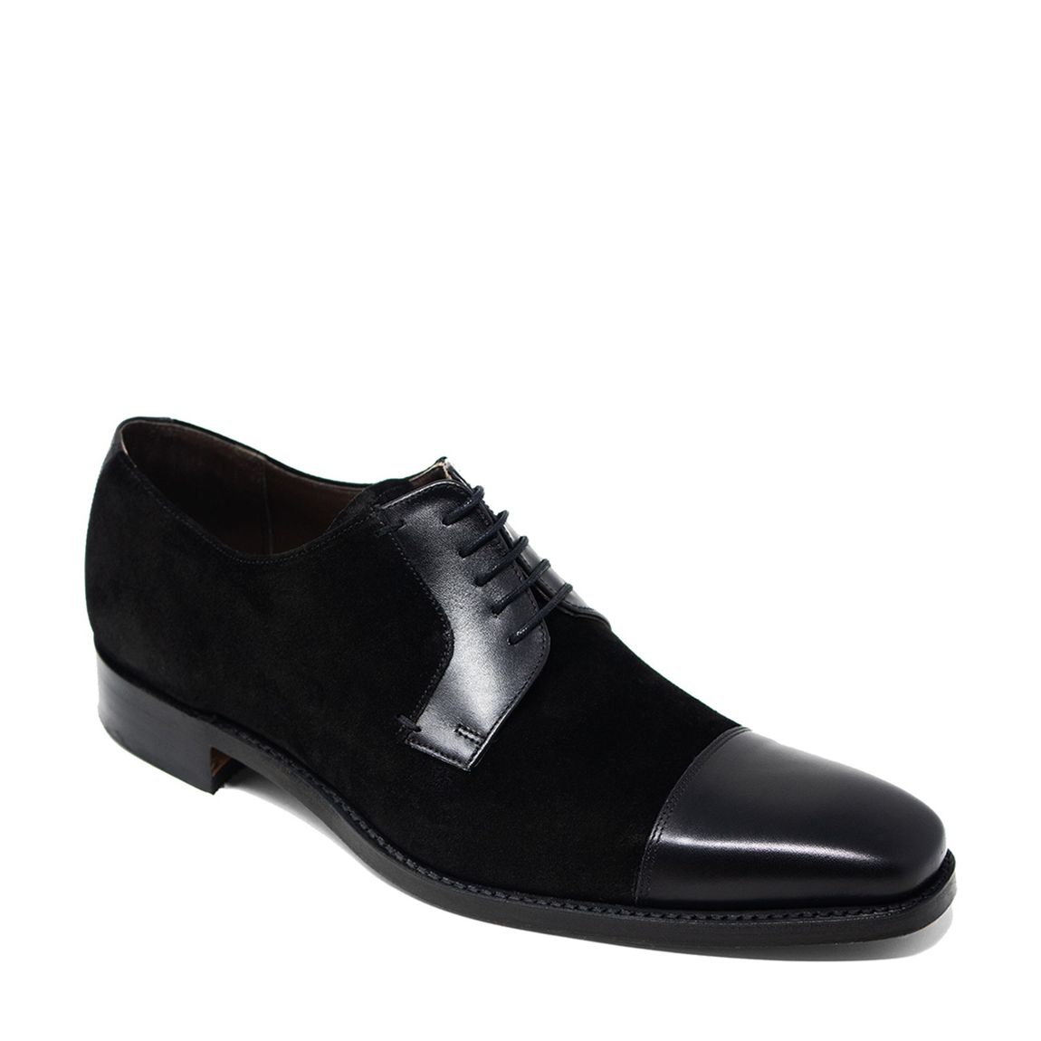 Black Suede Powell Shoes main product photo