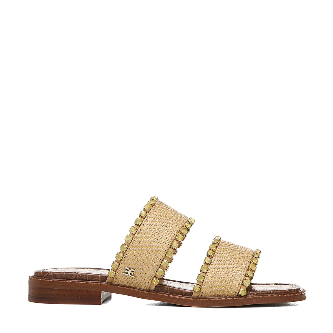 Natural/Yellow Hopie Slide Sandals main product photo