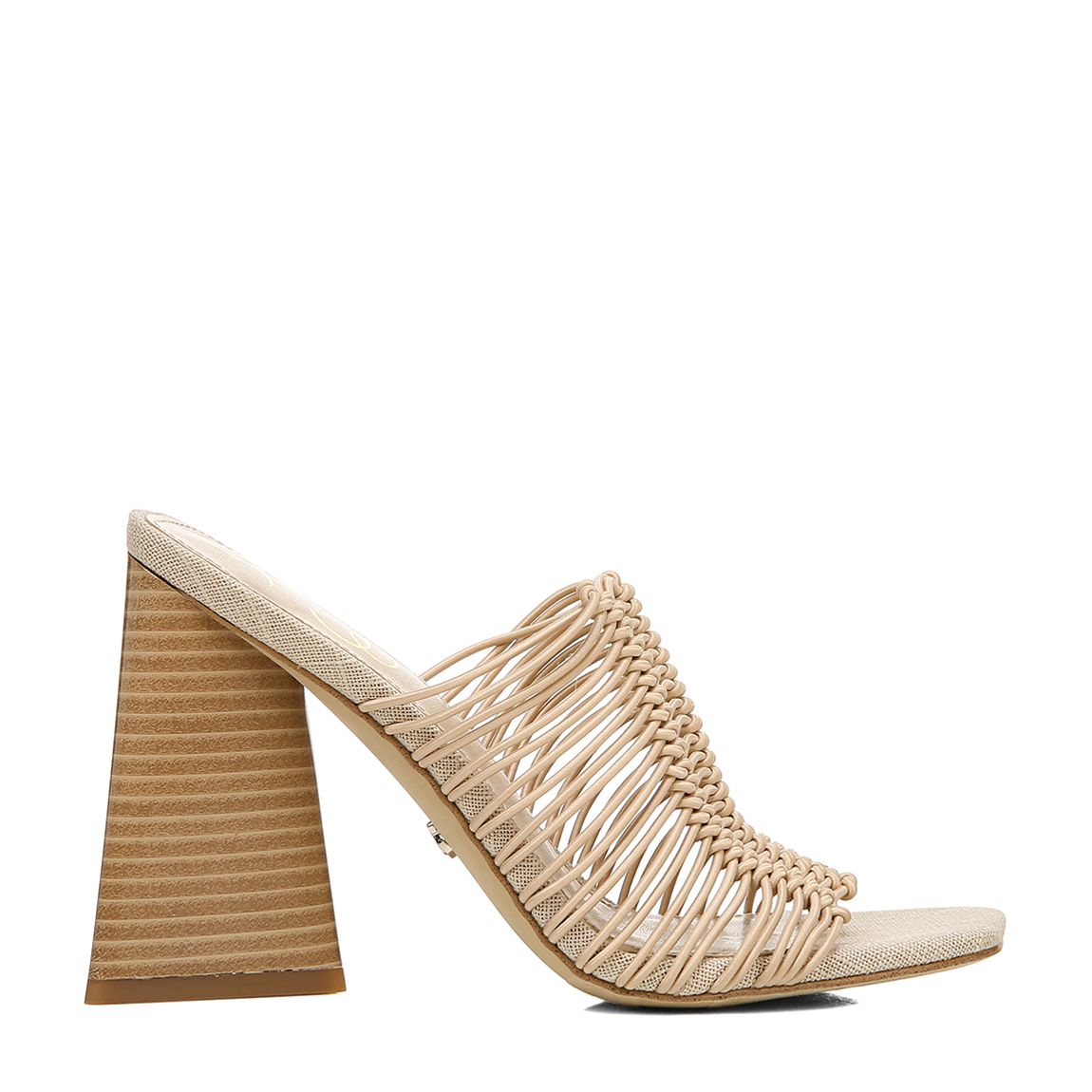 Almond Laurette Block Heel Mule main product photo