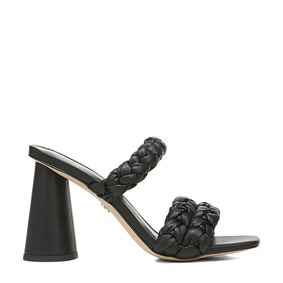 Black Kendra Block Heel Mule main product photo