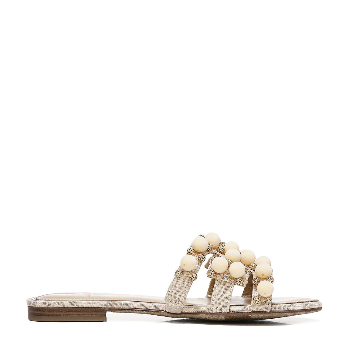 Women's Sand Summer Bay 19 Linen Flat Sandals main product photo