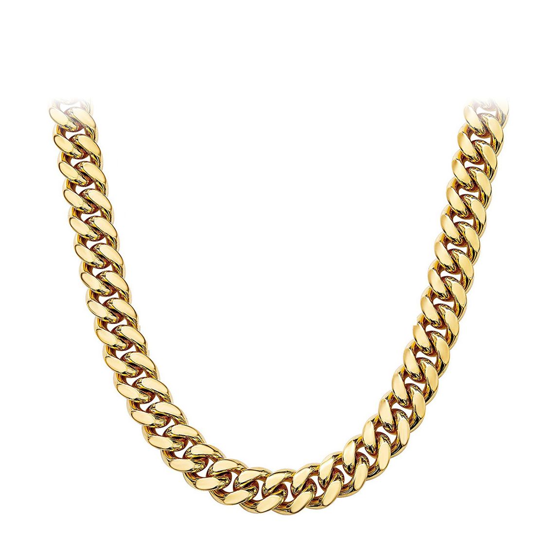 18K Gold Chain Link Necklace main product photo