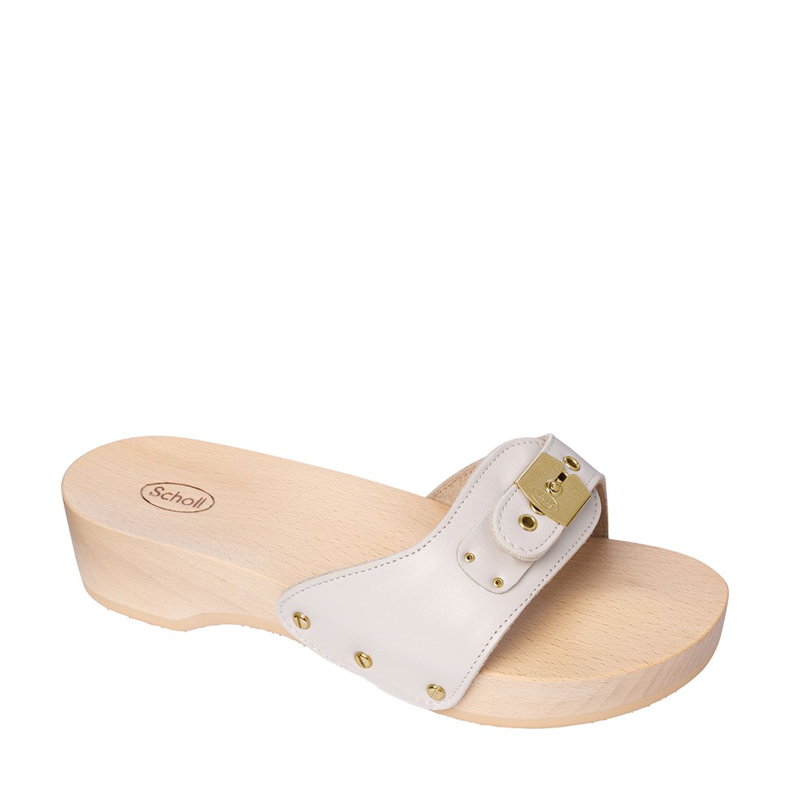 Women's White Pescura Heel Sandal main product photo