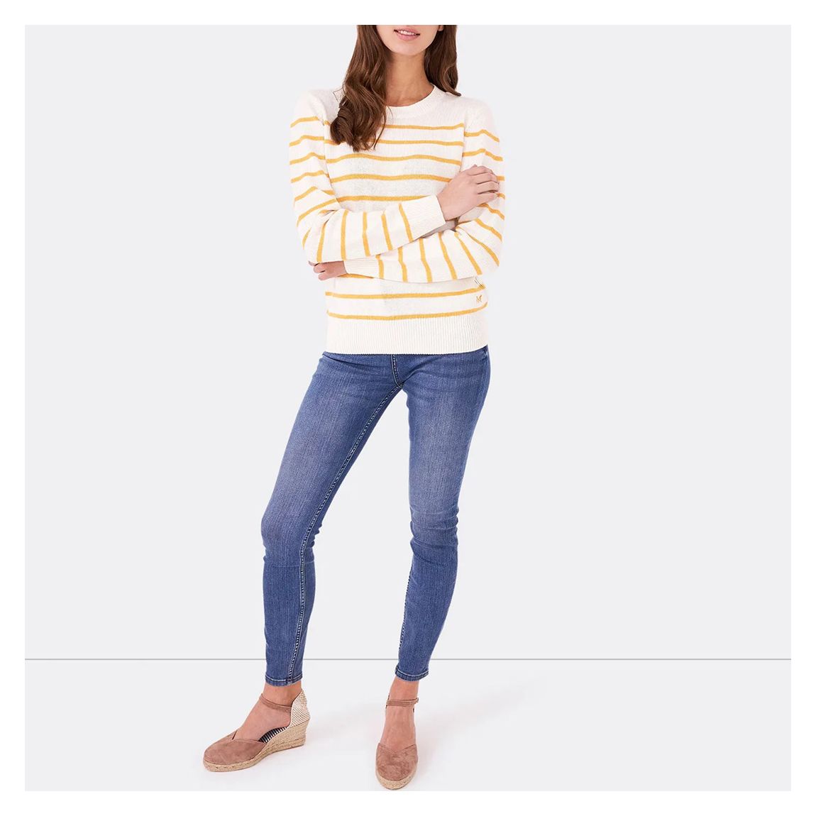 Yellow Stripe Rina Jumper main product photo