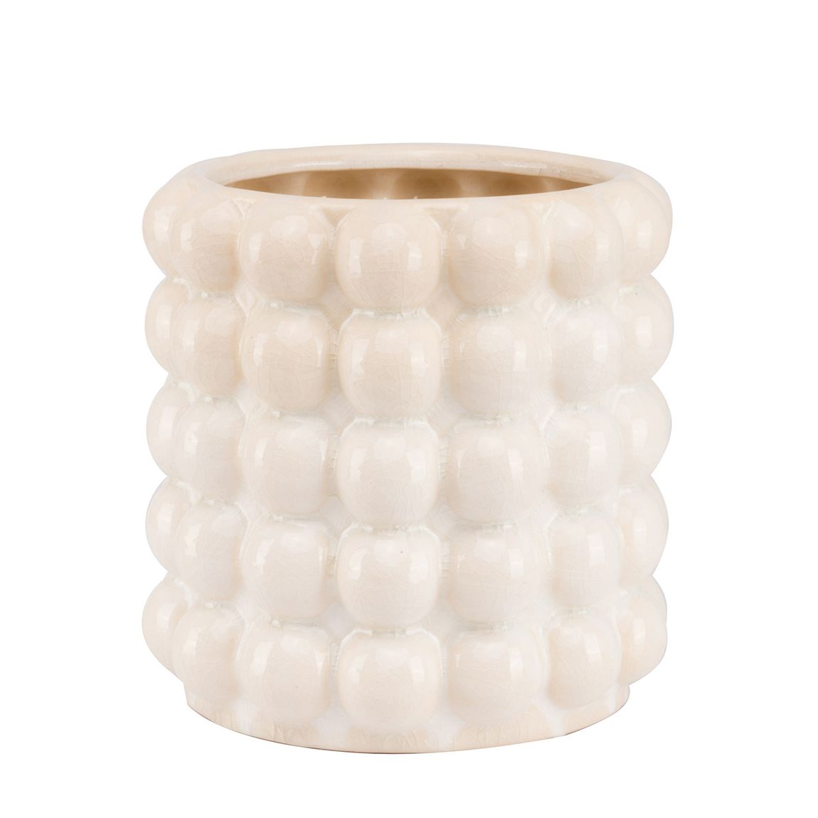 Seville Collection Large Cream Bubble Planter main product photo