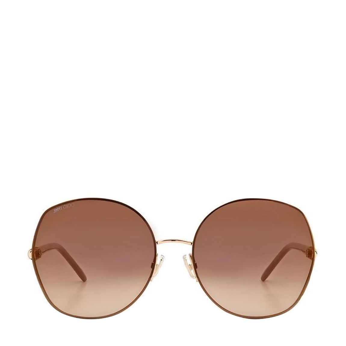 Women's Gold Nude Mely Jimmy Choo Sunglasses 60mm main product photo
